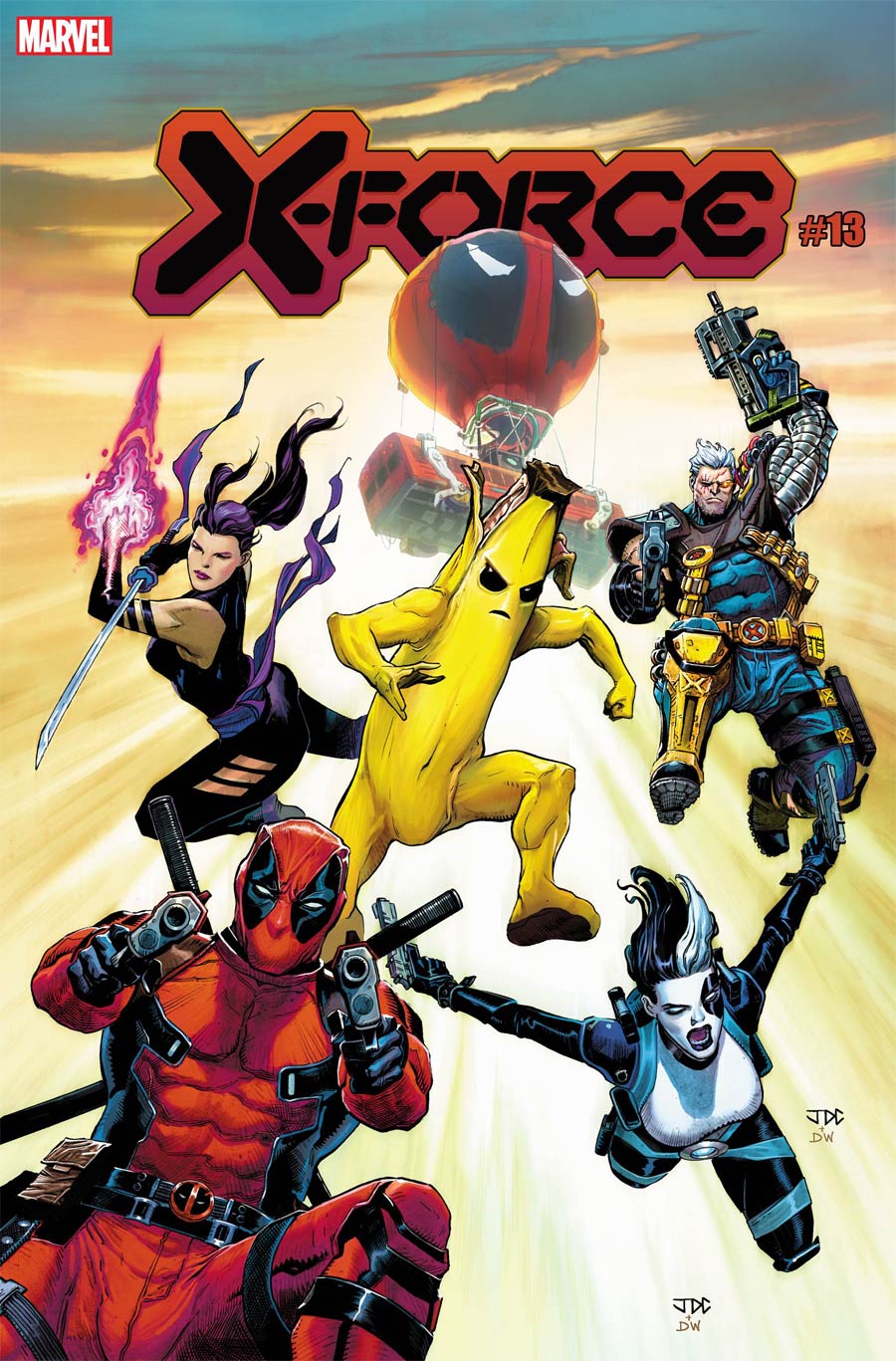 X-Force Vol 6 #13 Cover D Variant Joshua Cassara Fortnite Cover (X Of Swords Part 4)