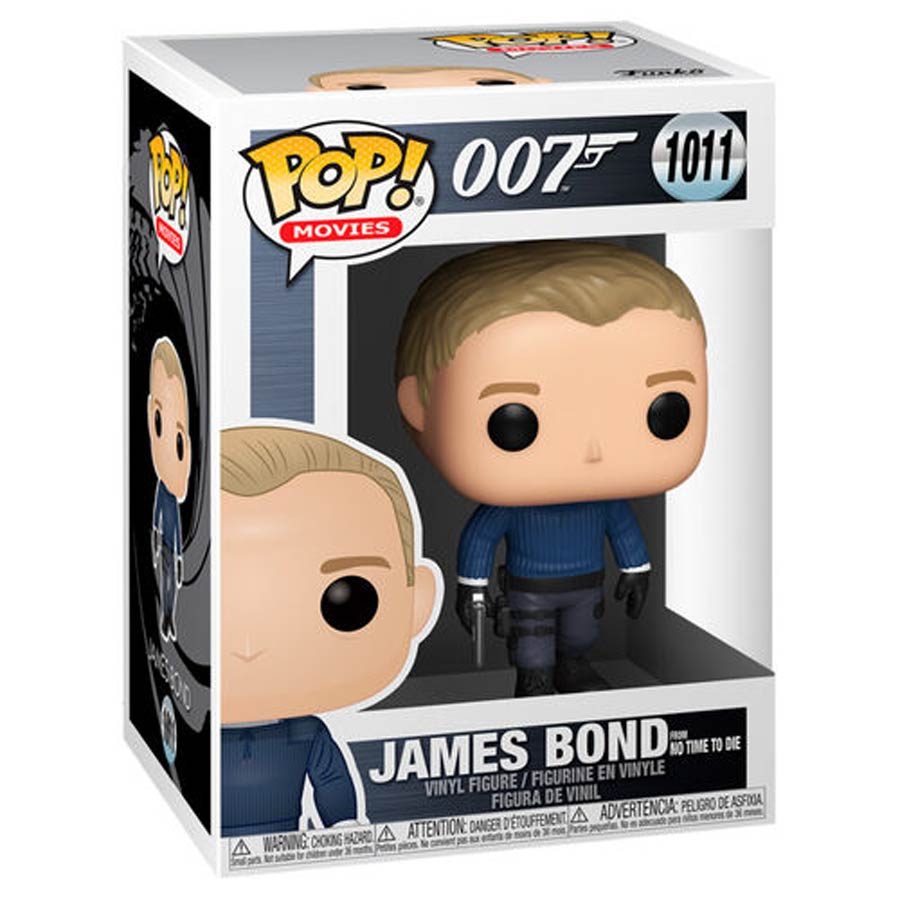 POP Movies James Bond No Time To Die James Bond Vinyl Figure