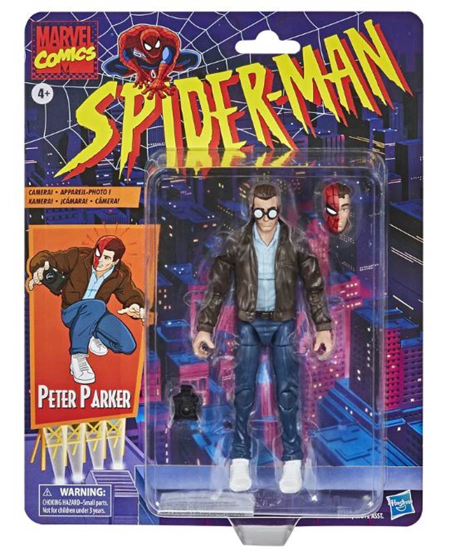 Spider-Man Vintage Legends 6-Inch Action Figure - Peter Parker
