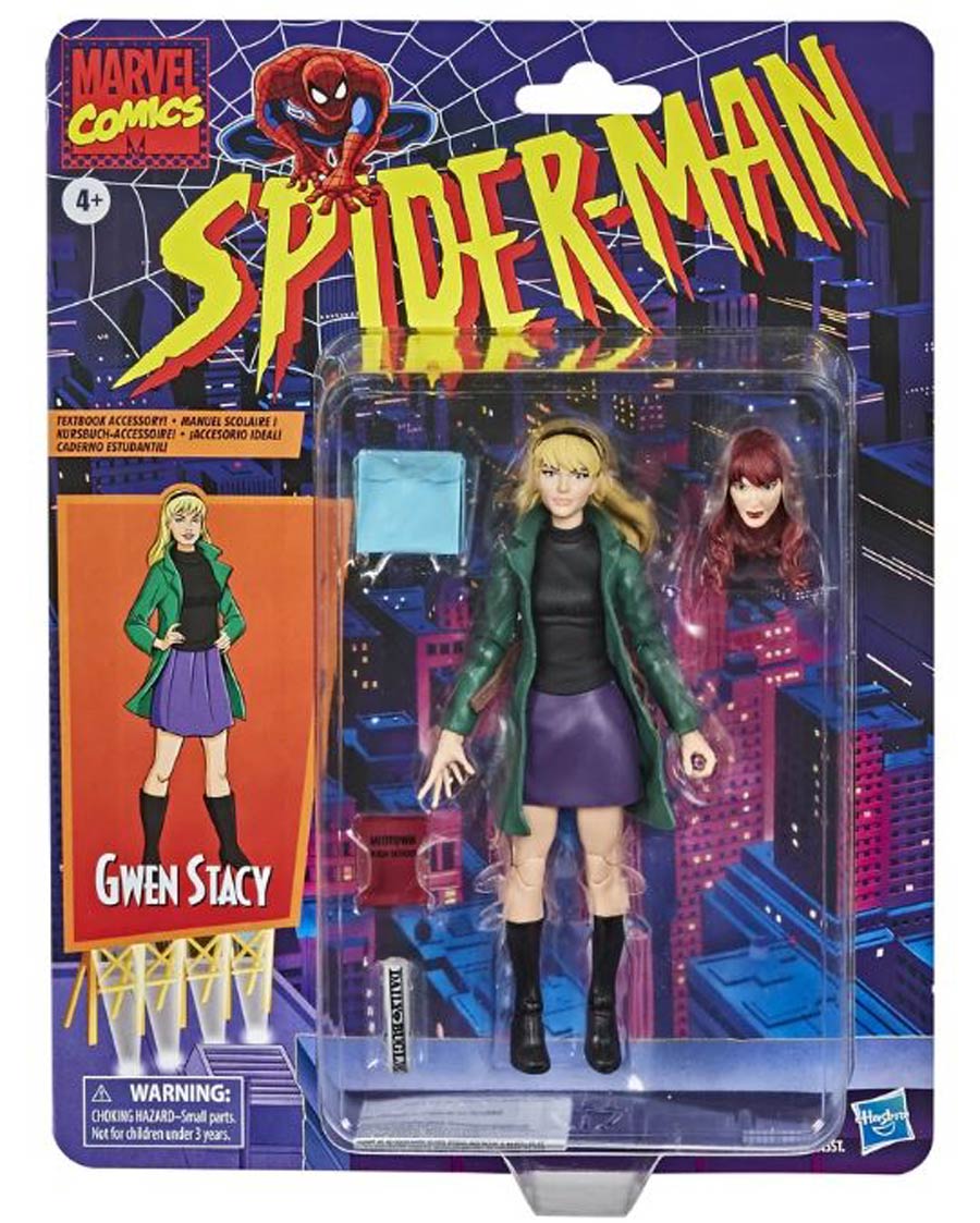Spider-Man Vintage Legends 6-Inch Action Figure - Gwen Stacy