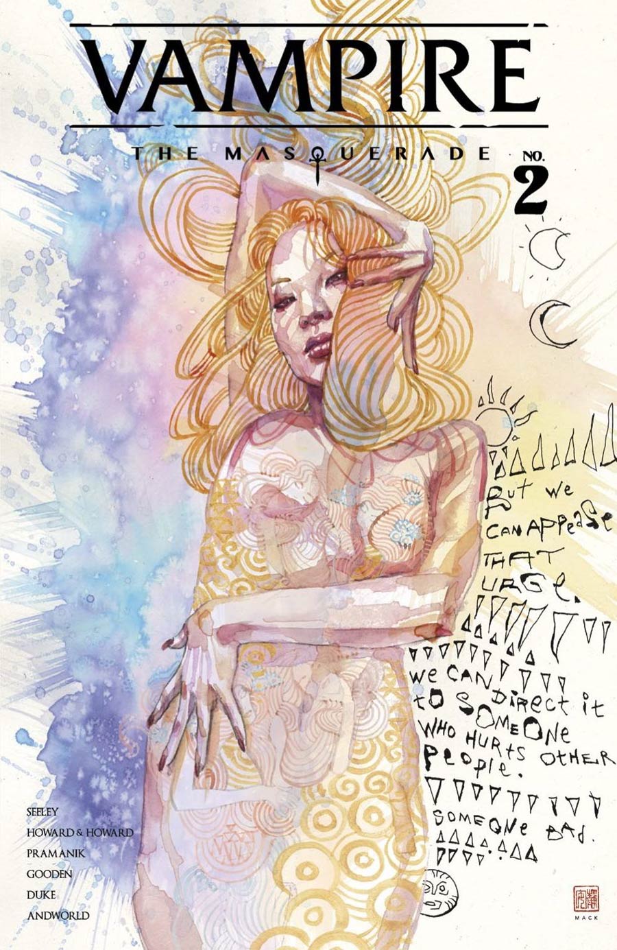 Vampire The Masquerade #2 Cover B Variant David Mack Cover