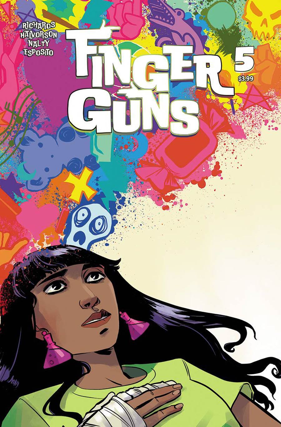 Finger Guns #5 Cover B Variant Jen Hickman Cover