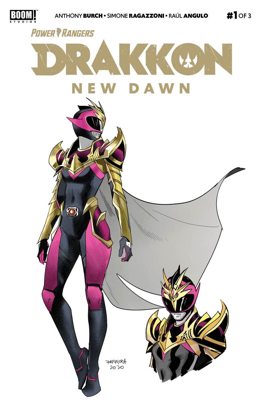 Power Rangers Drakkon New Dawn #1 Cover F 2nd Ptg