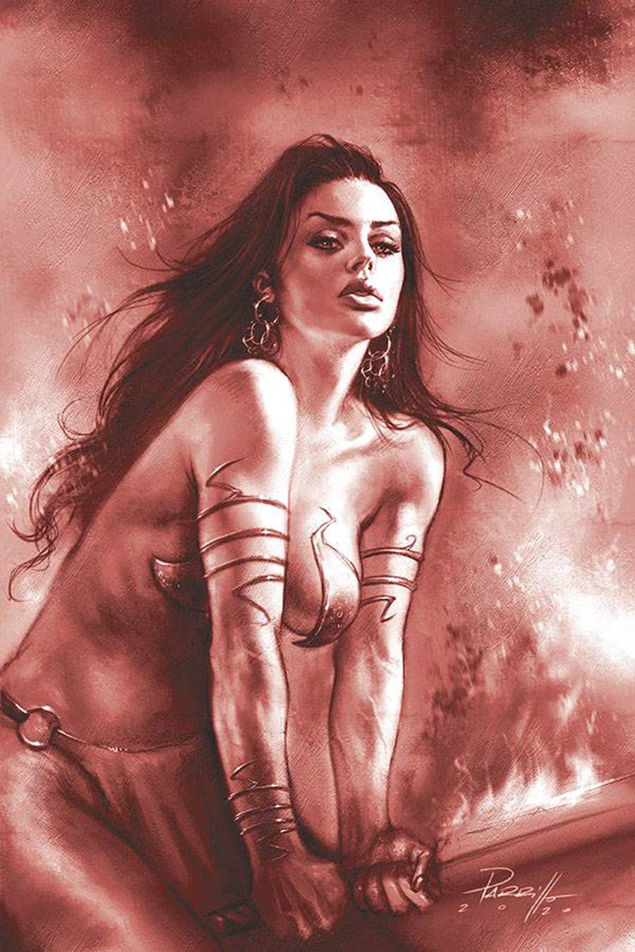 Dejah Thoris Vol 3 #8 Cover L Incentive Lucio Parrillo Tint Virgin Red Cover