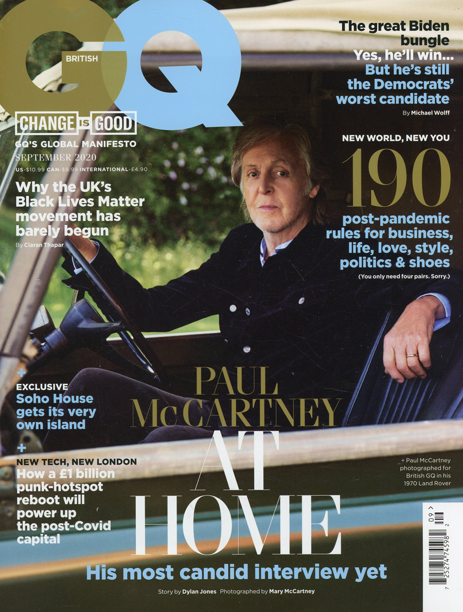 GQ UK September 2020