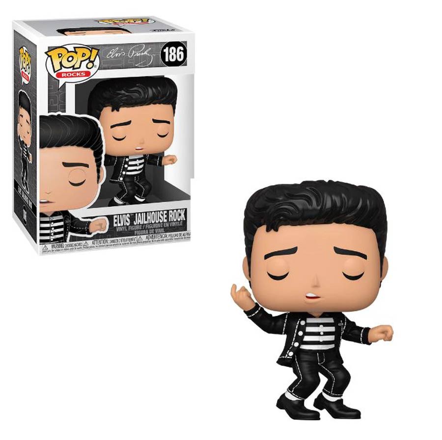 POP Rocks Elvis Jailhouse Rock Vinyl Figure