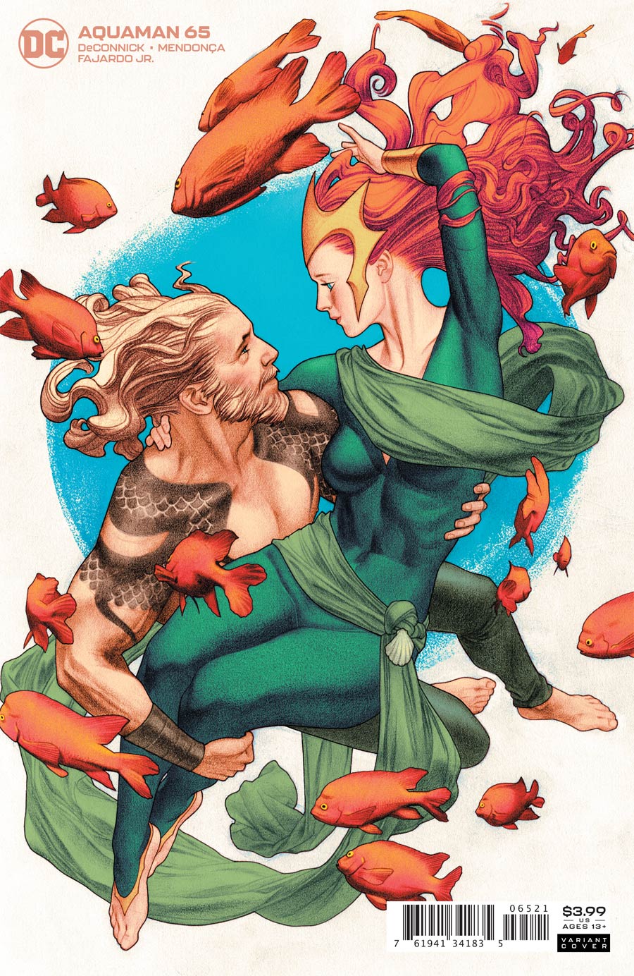 Aquaman Vol 6 #65 Cover B Variant Joshua Middleton Cover