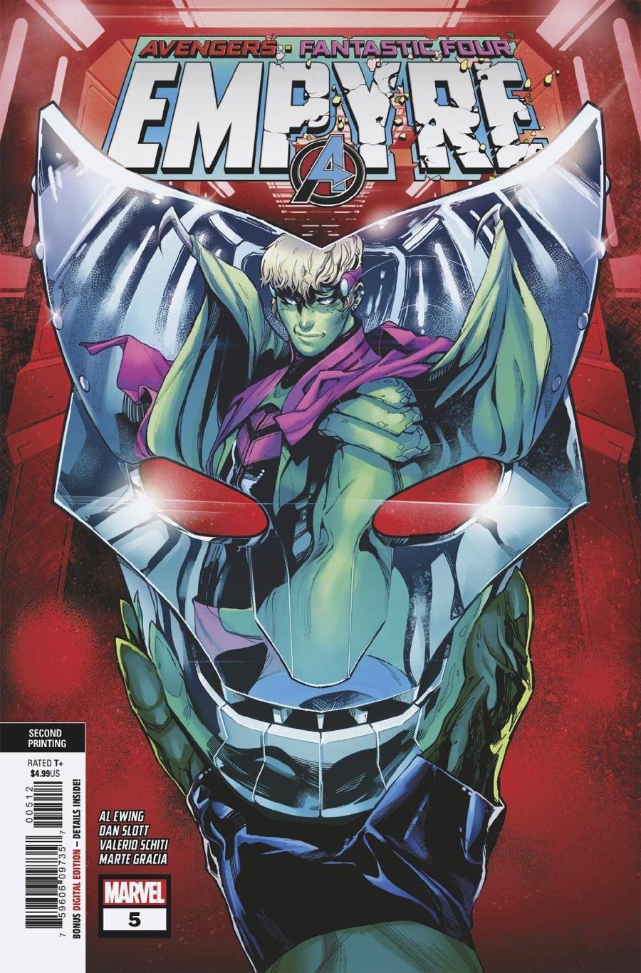 Empyre #5 Cover H 2nd Ptg Variant Cover