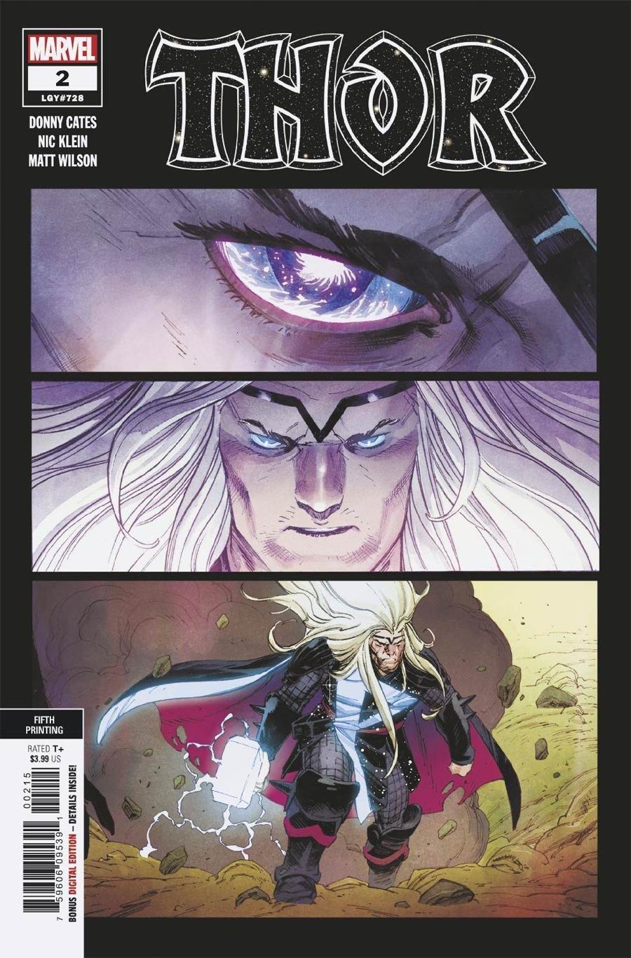 Thor Vol 6 #2 Cover G 5th Ptg Variant Cover