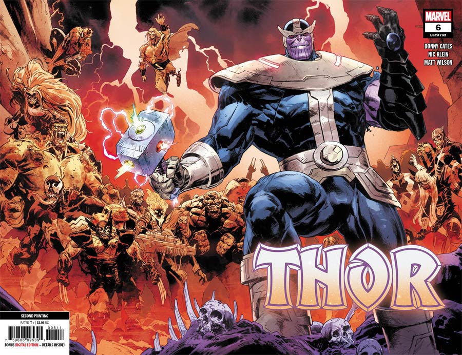 Thor Vol 6 #6 Cover D 2nd Ptg Nic Klein Variant Cover