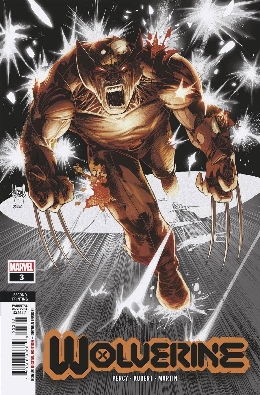 Wolverine Vol 7 #3 Cover E 2nd Ptg Variant Cover