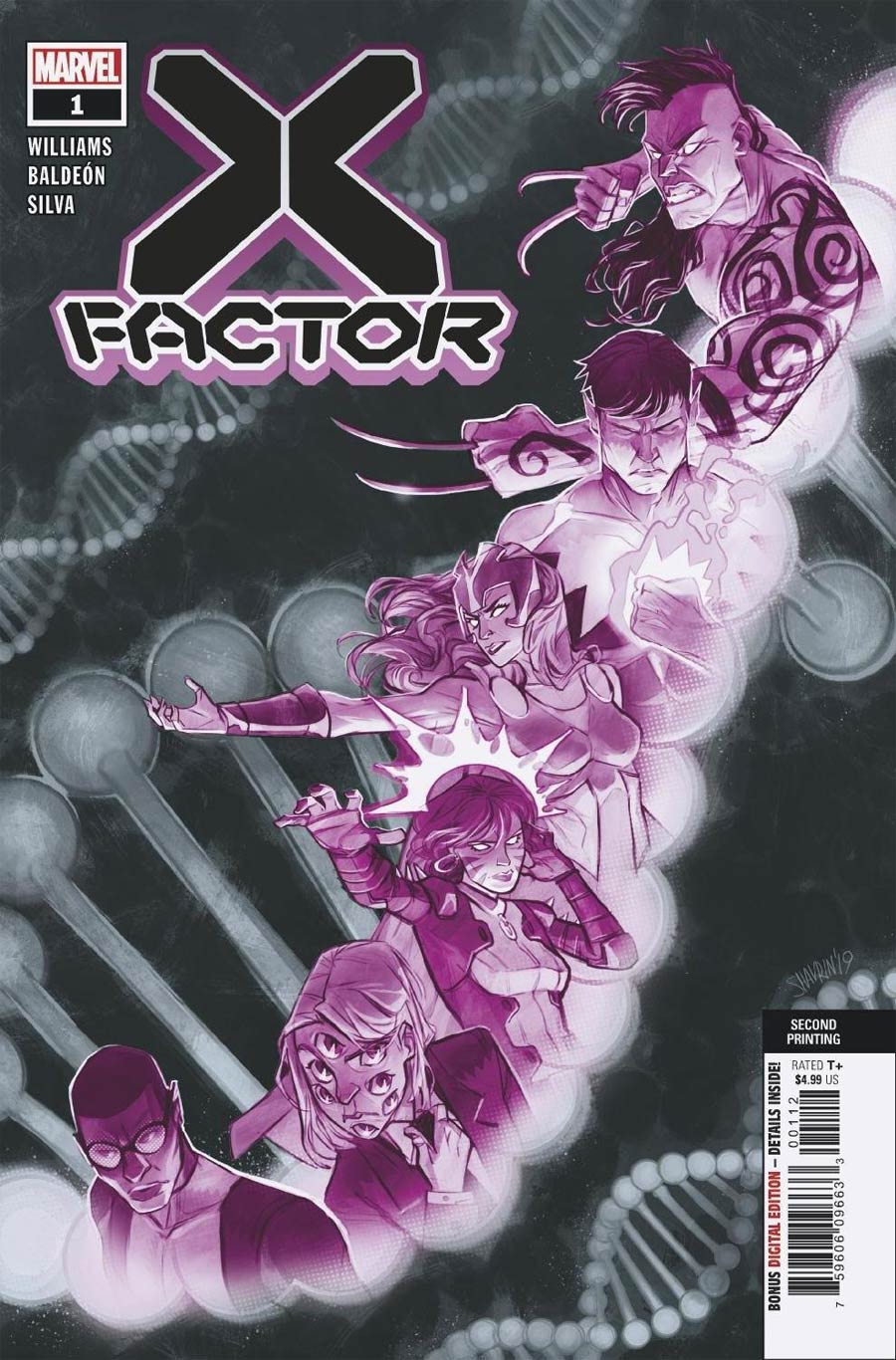 X-Factor Vol 4 #1 Cover H 2nd Ptg Ivan Shavrin Variant Cover