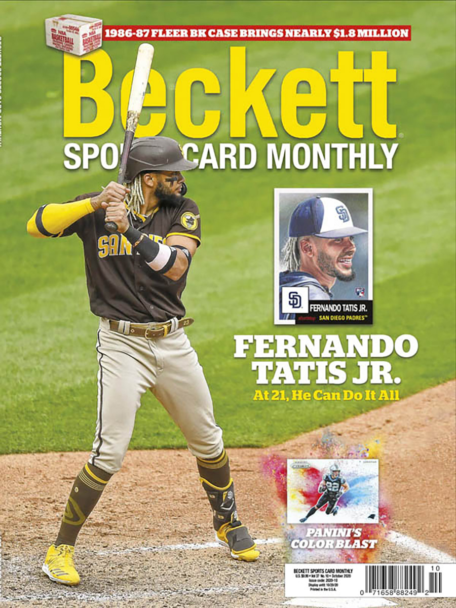 Beckett Sports Card Monthly #427 Vol 37 #10 October 2020