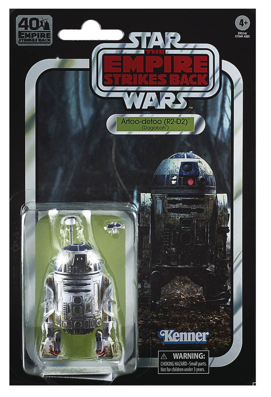 Star Wars Black Series Empire Strikes Back 40th Anniversary R2-D2 6-Inch Action Figure