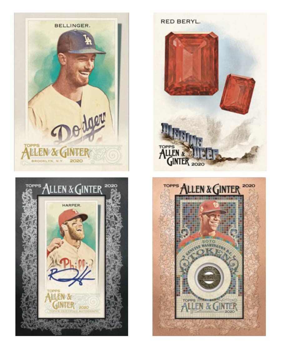 Topps 2020 Allen & Ginter Baseball Trading Cards Pack