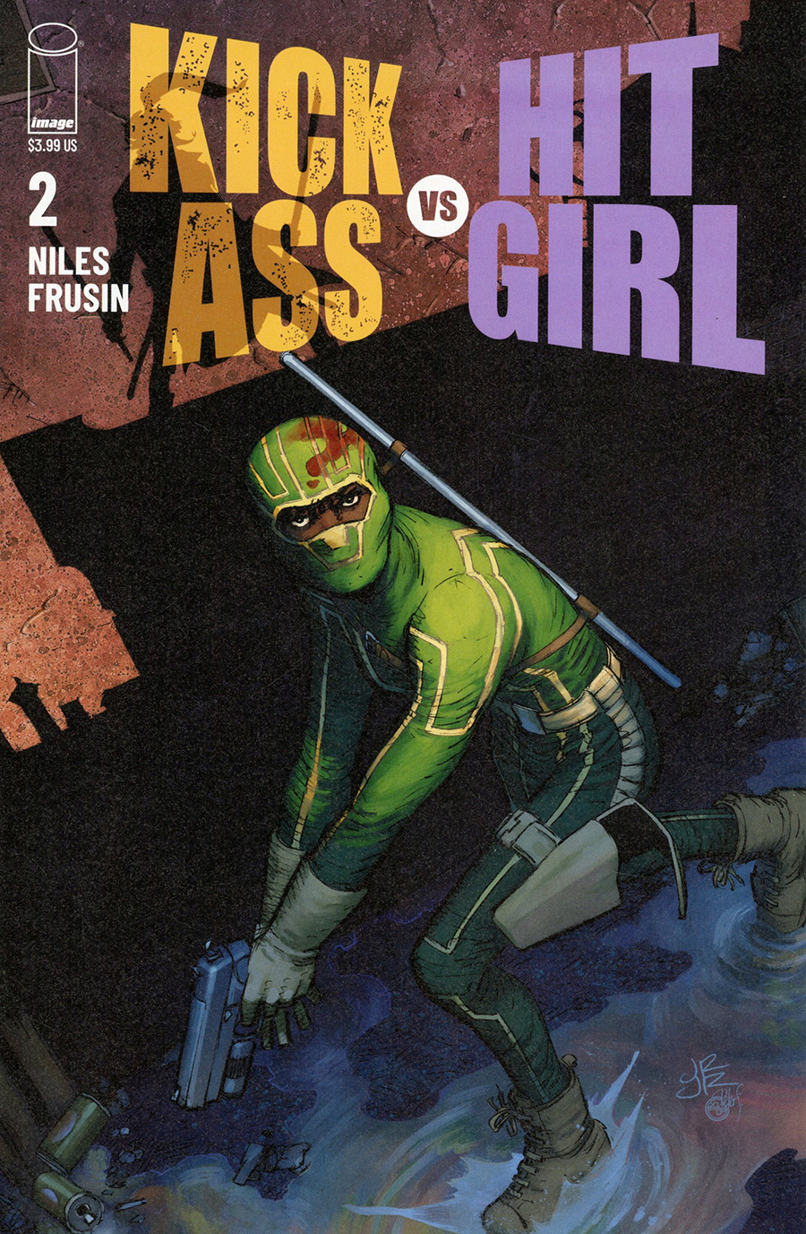 Kick-Ass vs Hit-Girl #2 Cover A Regular John Romita Jr Color Cover