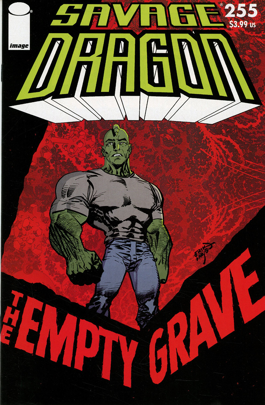 Savage Dragon Vol 2 #255 Cover A Regular Erik Larsen Cover