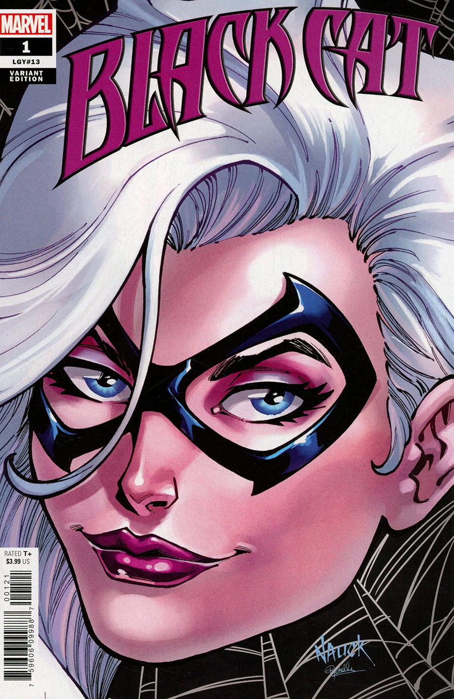 Black Cat Vol 2 #1 Cover E Variant Todd Nauck Headshot Cover (King In Black Tie-In)