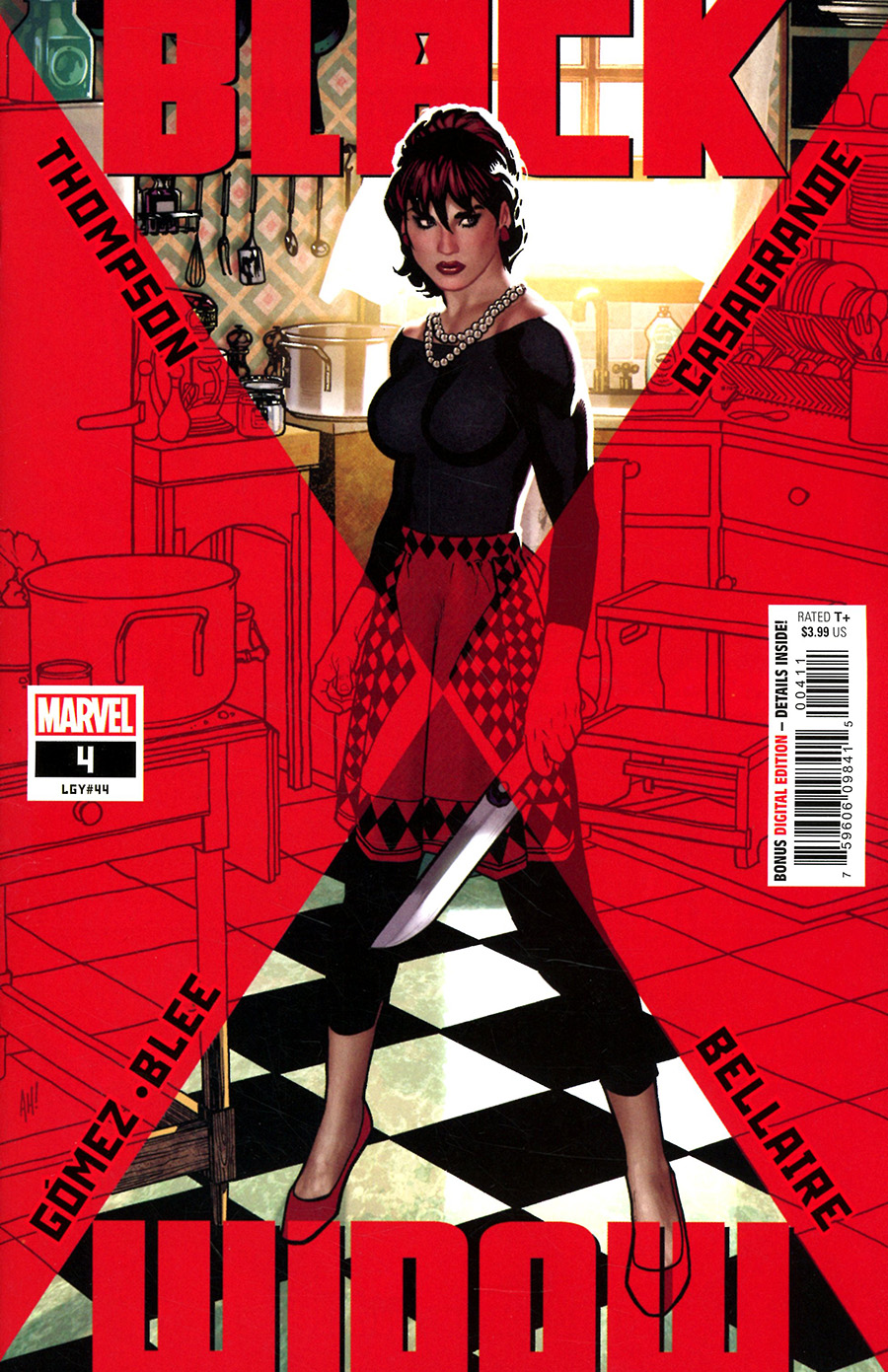 Black Widow Vol 8 #4 Cover A Regular Adam Hughes Cover