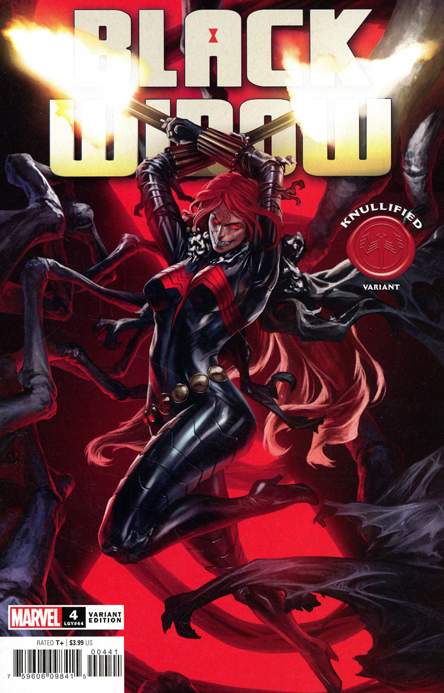 Black Widow Vol 8 #4 Cover B Variant Skan Knullified Cover