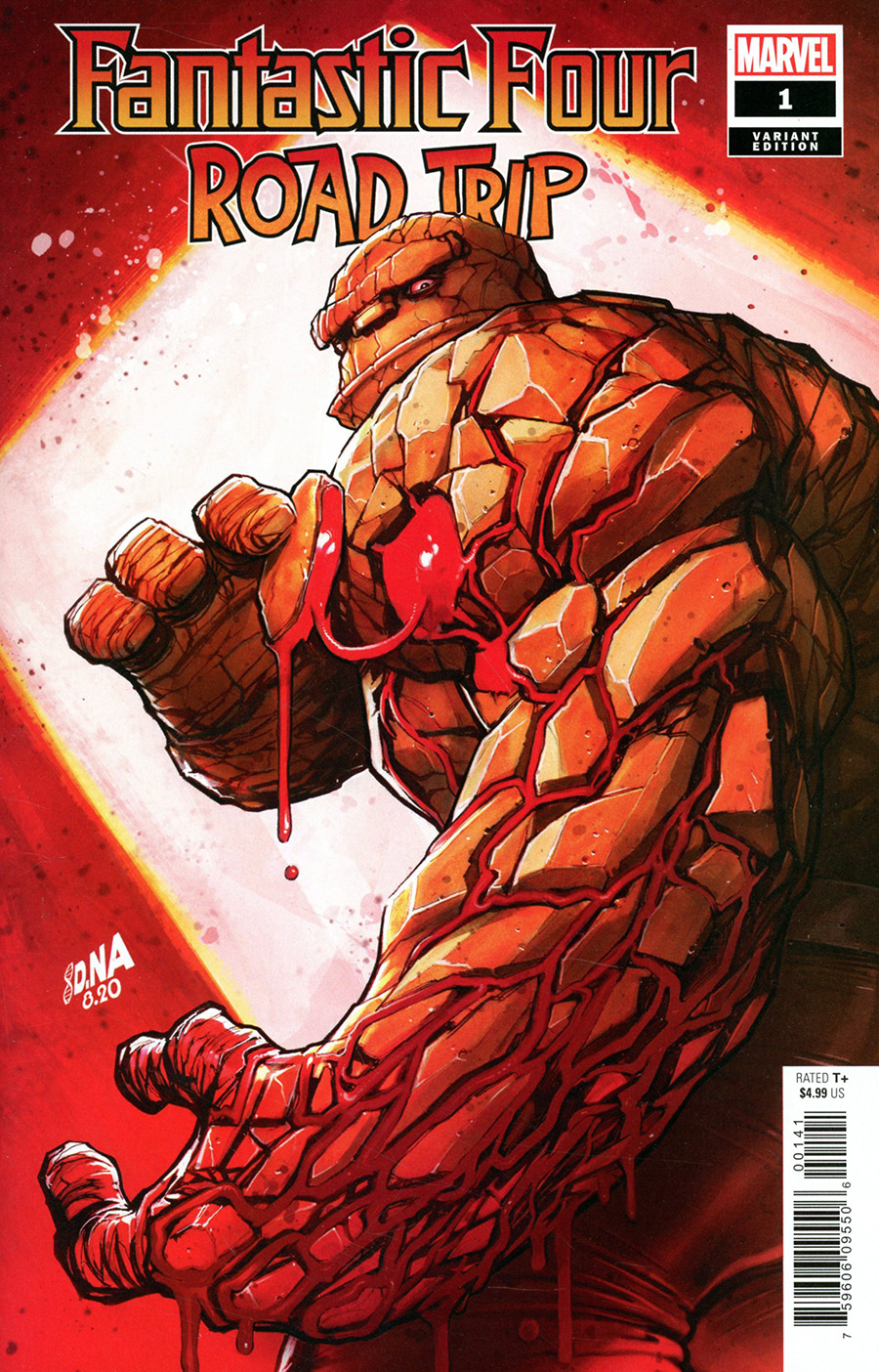 Fantastic Four Road Trip One Shot Cover C Variant David Nakayama Cover