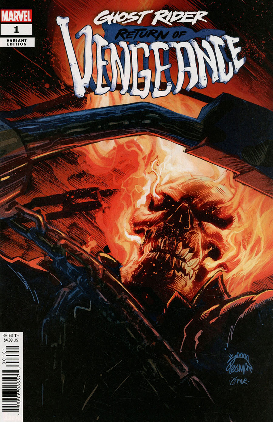 Ghost Rider Return Of Vengeance One Shot Cover D Variant Ryan Stegman Cover