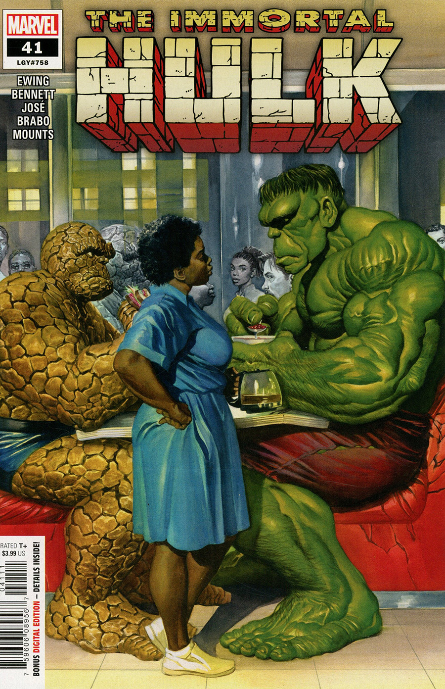 Immortal Hulk #41 Cover A Regular Alex Ross Cover