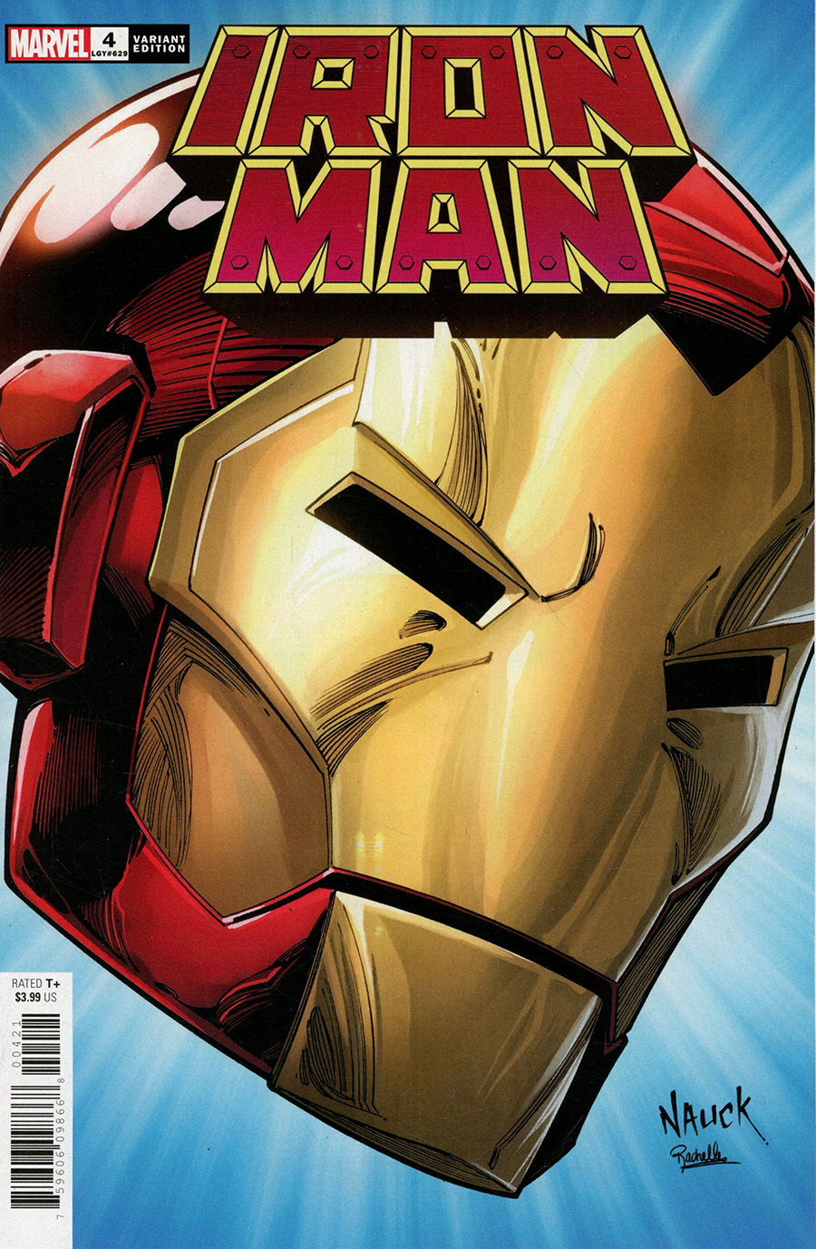 Iron Man Vol 6 #4 Cover D Variant Todd Nauck Headshot Cover