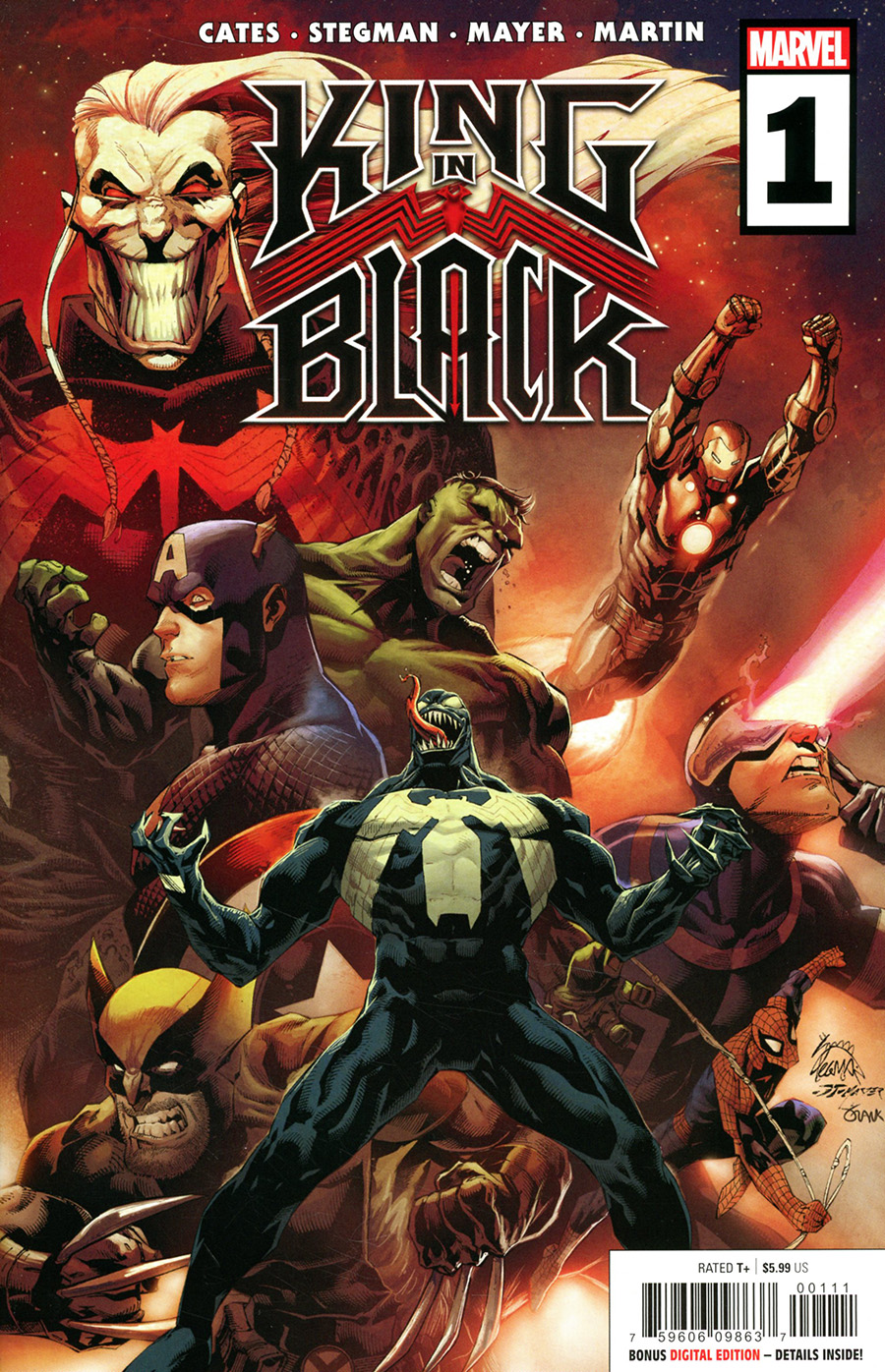 King In Black #1 Cover A Regular Ryan Stegman Cover