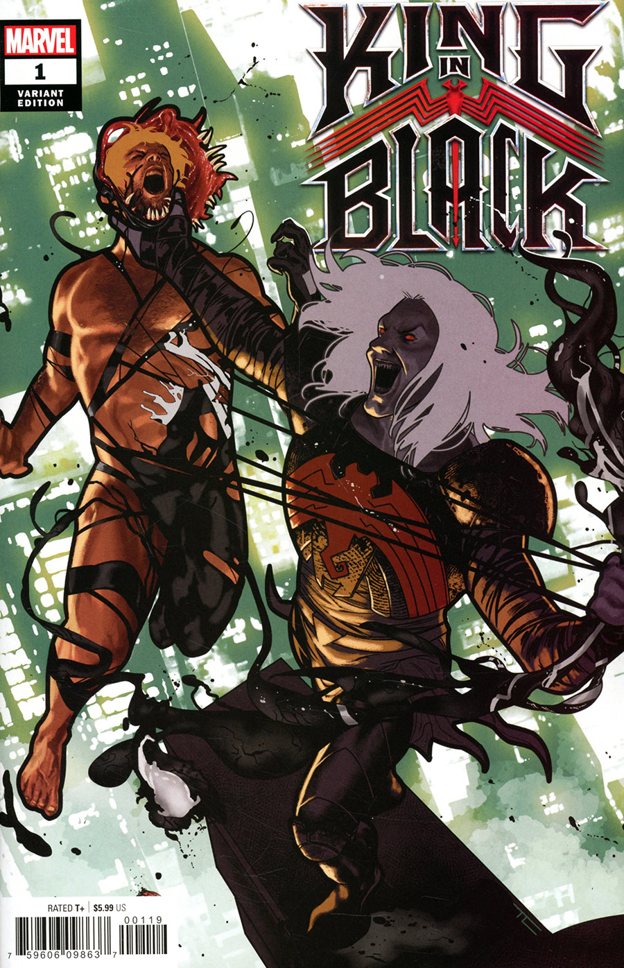 King In Black #1 Cover F Variant Taurin Clarke Spoiler Cover