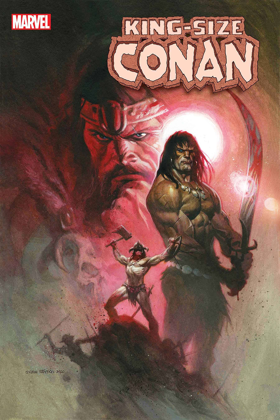 King-Size Conan One Shot Cover A Regular Andrew C Robinson Cover