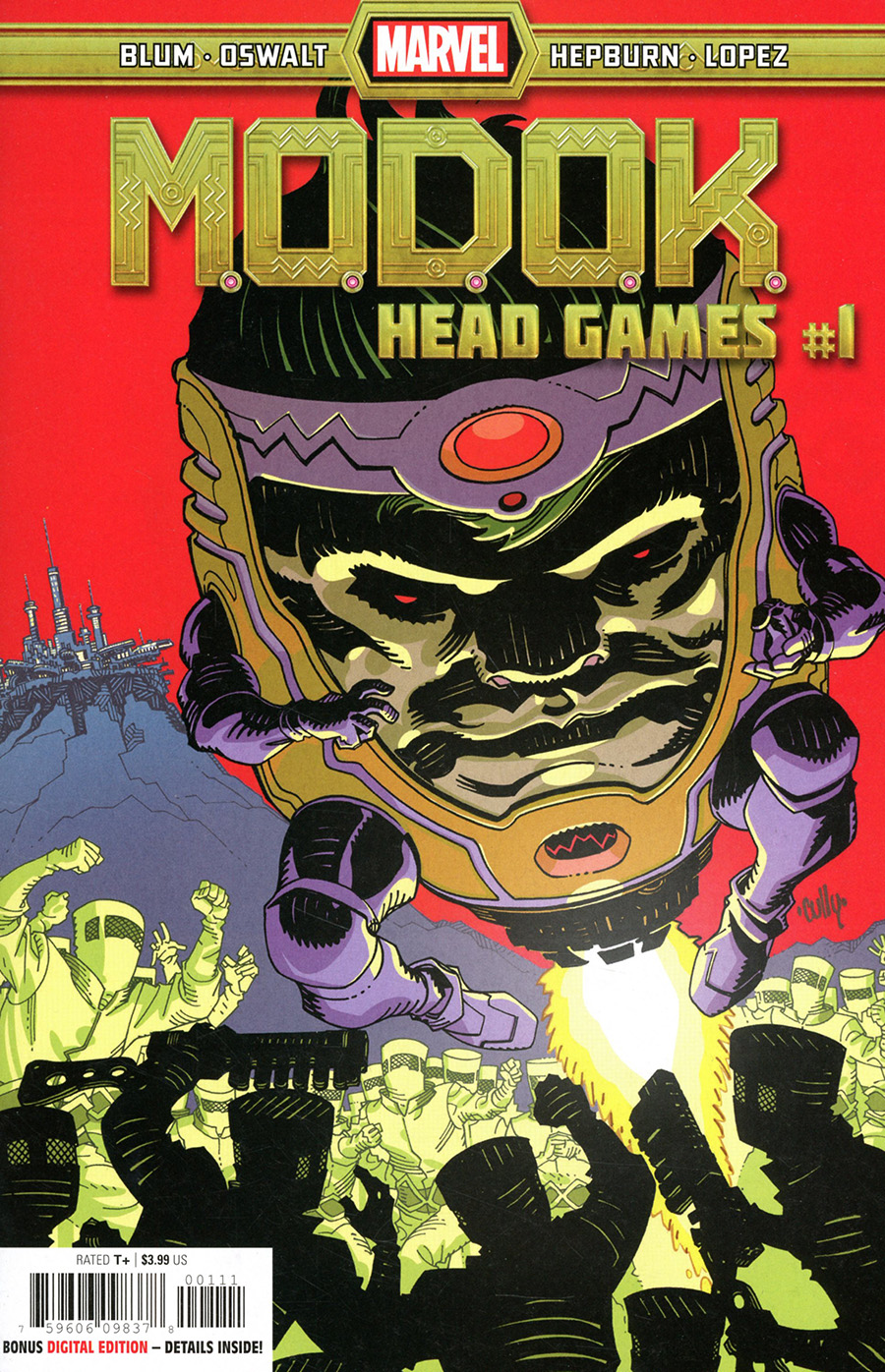 MODOK Head Games #1 Cover A Regular Cully Hamner Cover