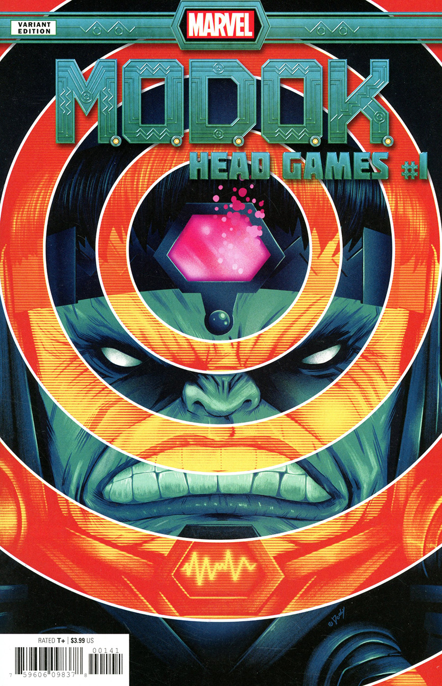 MODOK Head Games #1 Cover B Variant Doaly Cover