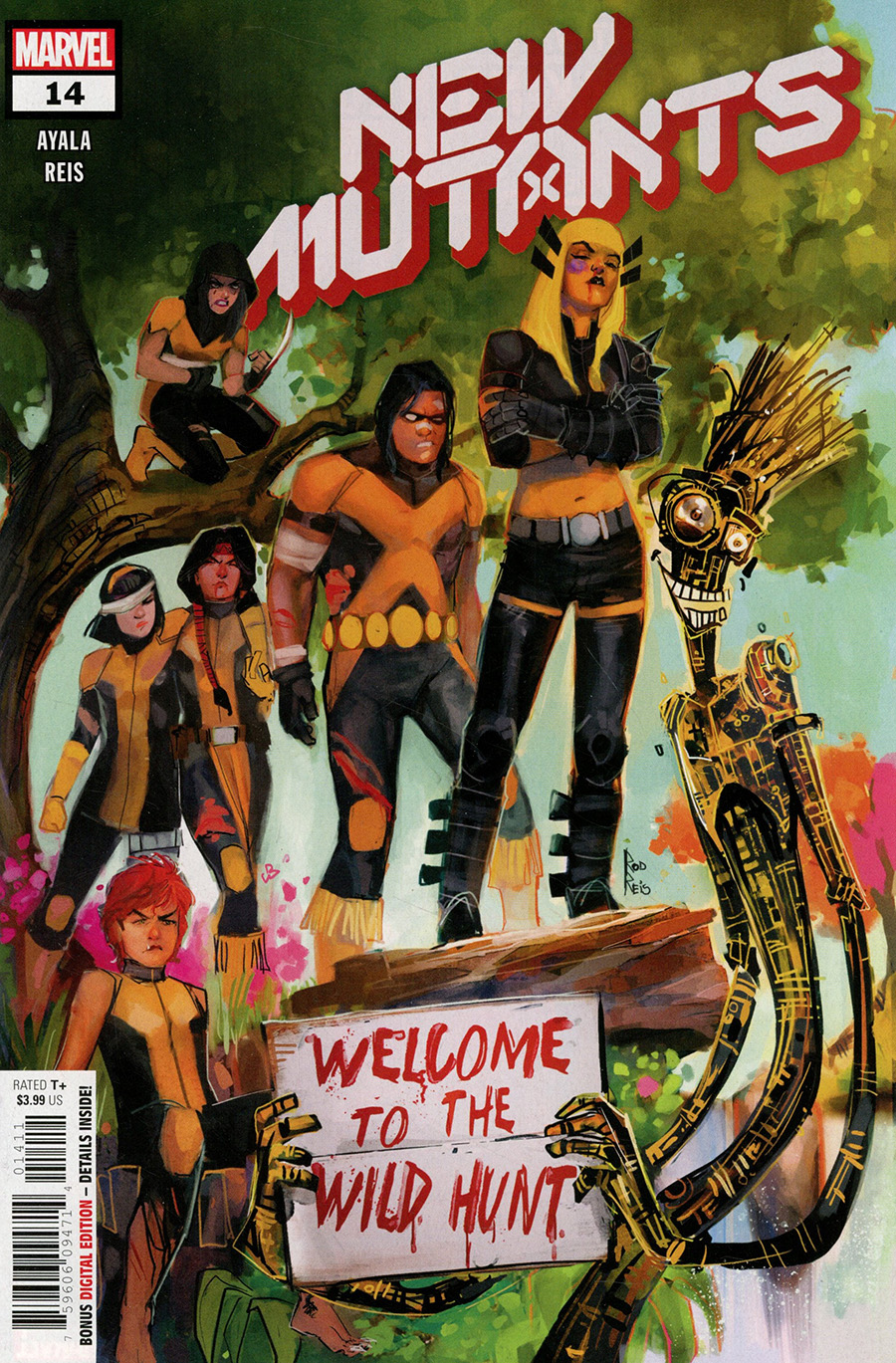 New Mutants Vol 4 #14 (X Of Swords Tie-In)