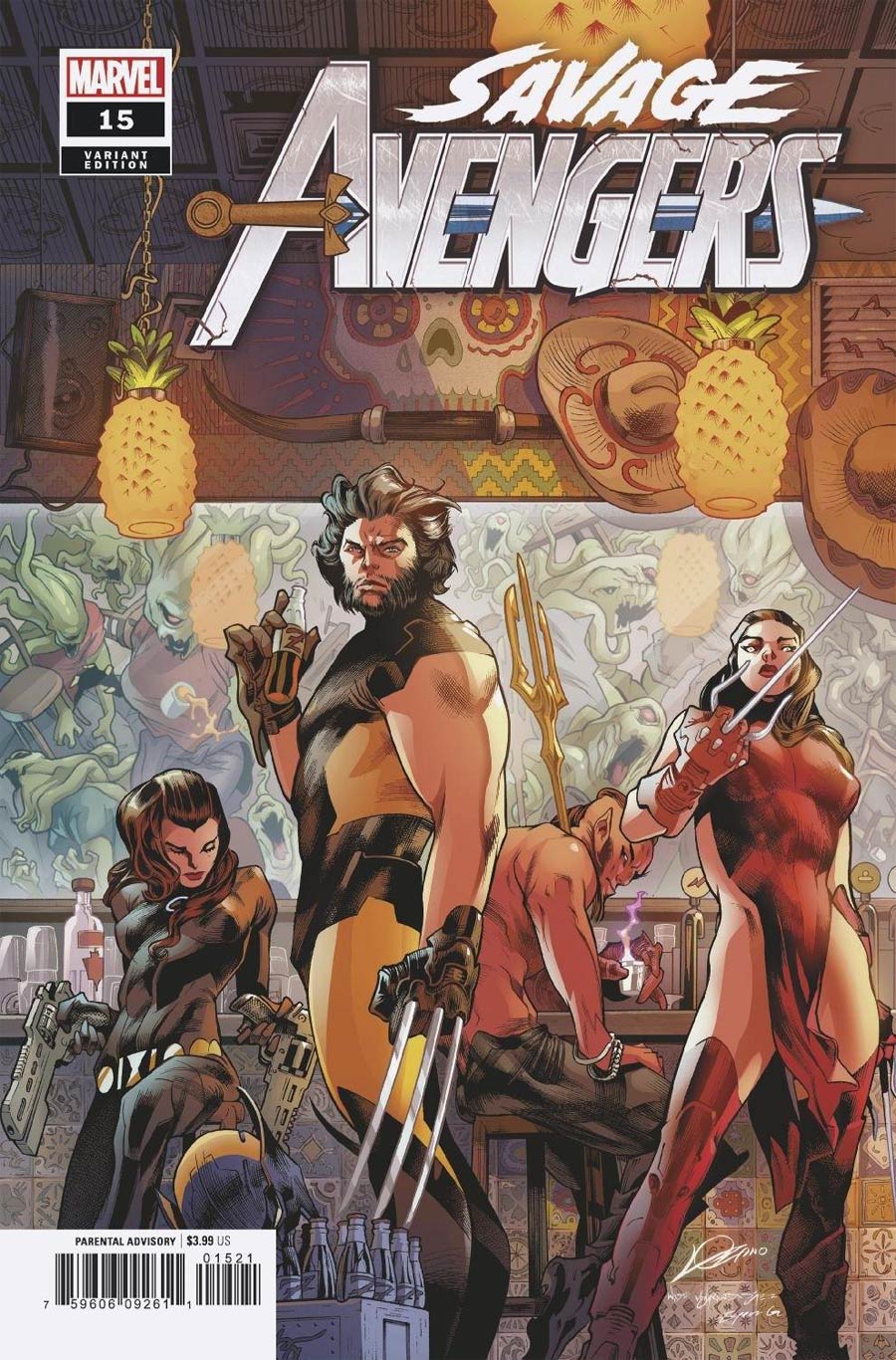 Savage Avengers #15 Cover B Variant Alexander Lozano Cover