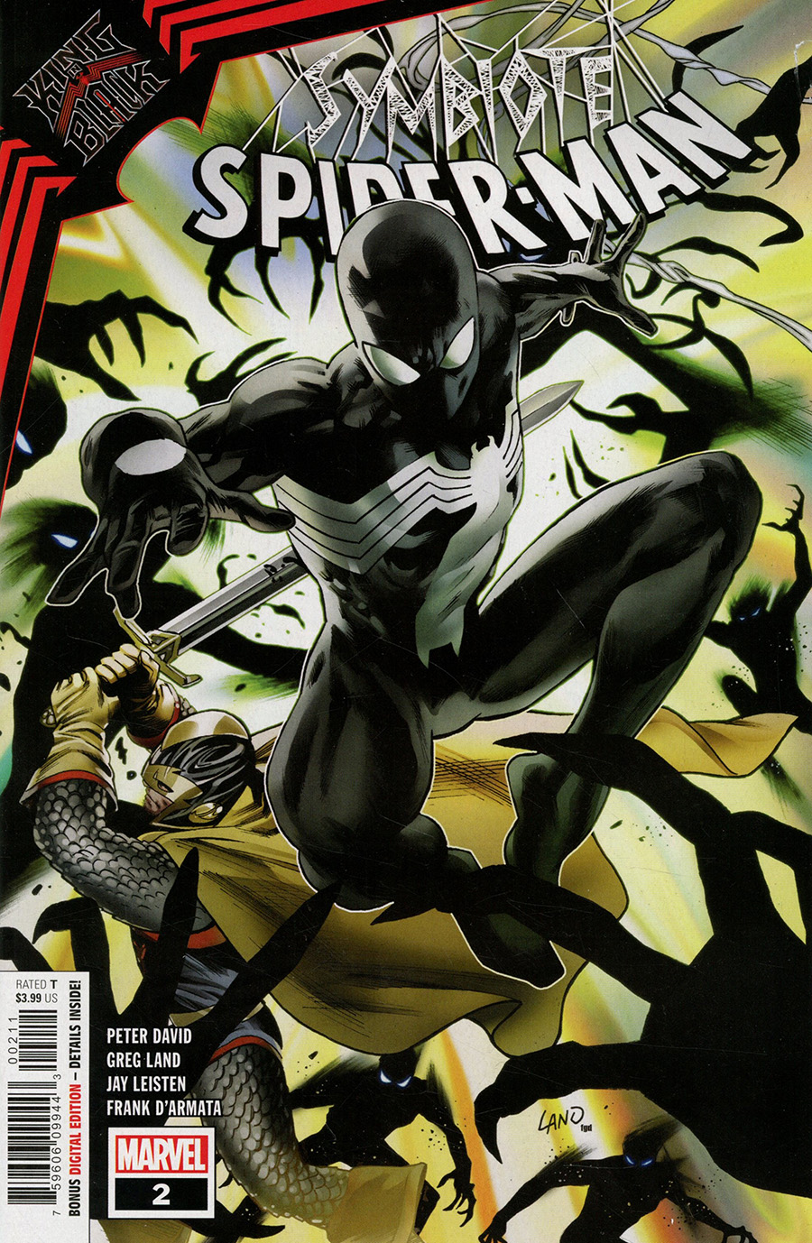 Symbiote Spider-Man King In Black #2 Cover A Regular Greg Land Cover