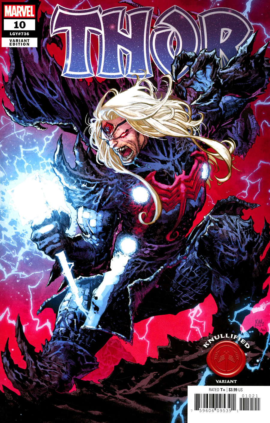 Thor Vol 6 #10 Cover B Variant Ken Lashley Knullified Cover