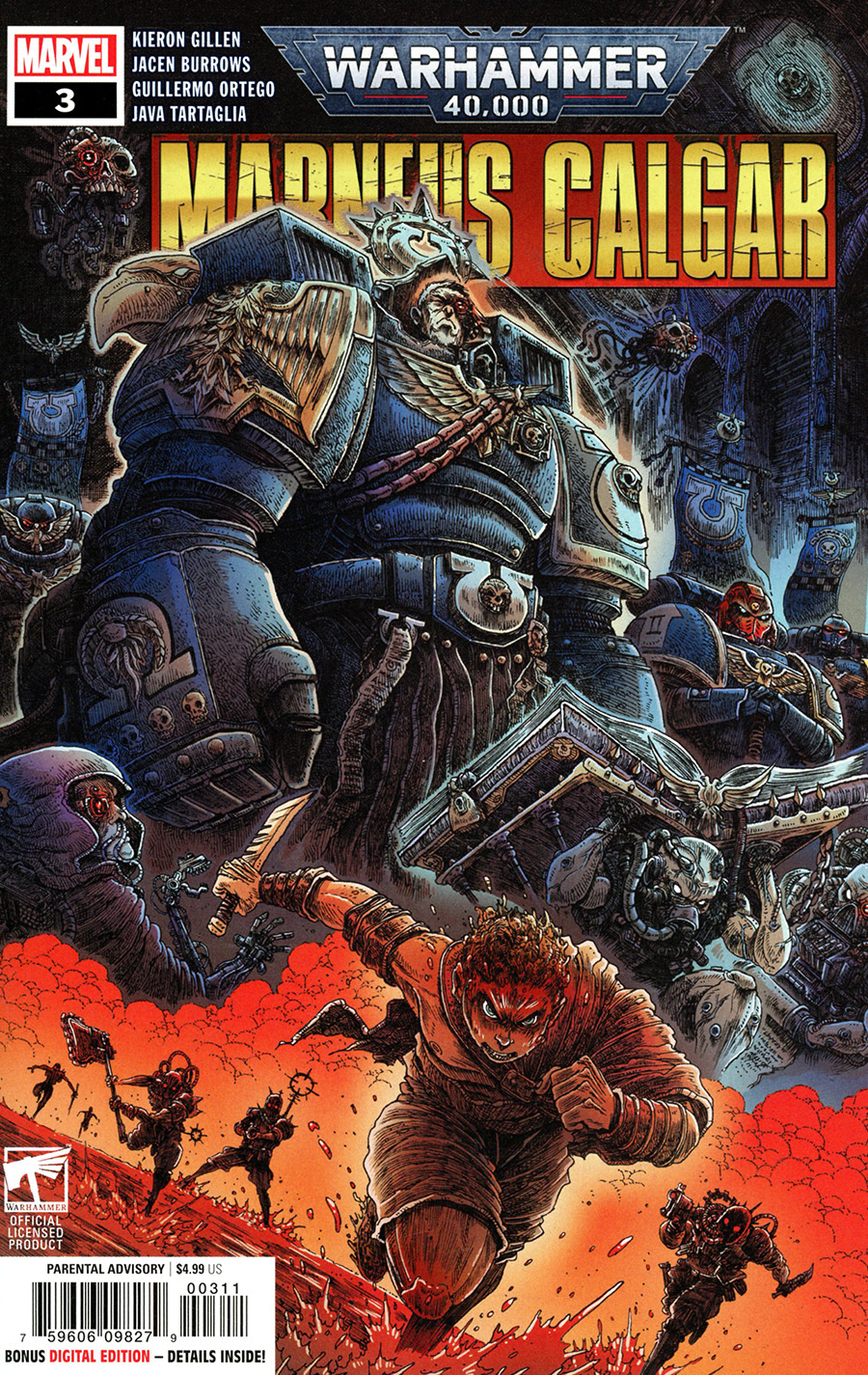 Warhammer 40000 Marneus Calgar #3 Cover A Regular James Stokoe Cover
