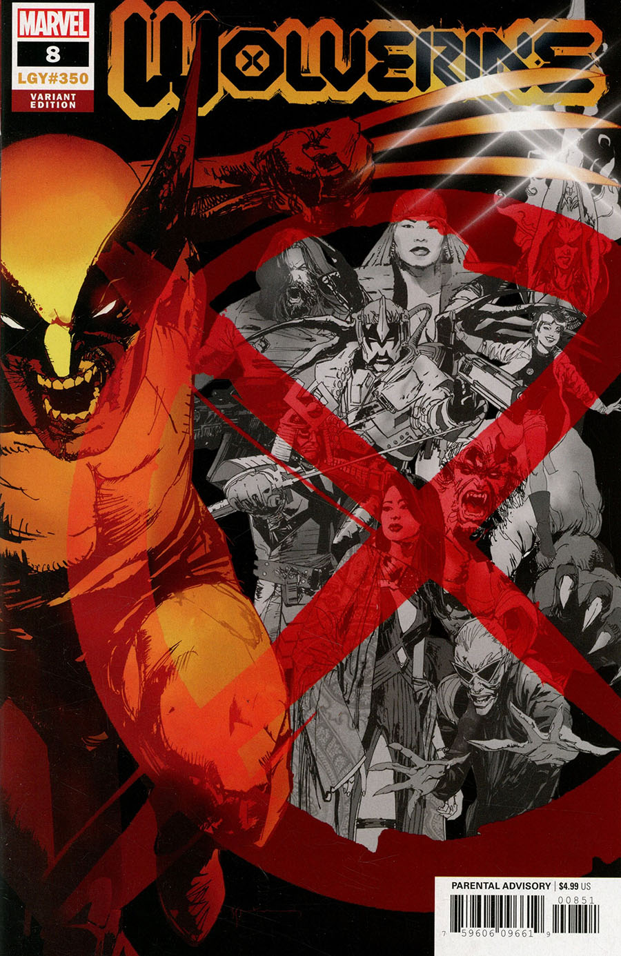 Wolverine Vol 7 #8 Cover C Variant Bill Sienkiewicz Cover (#350)(X Of Swords Tie-In)
