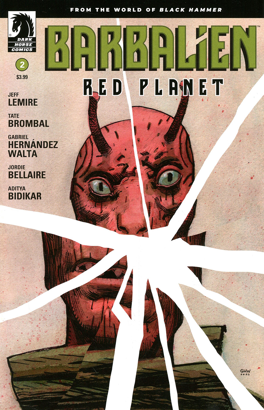 Barbalien Red Planet #2 Cover A Regular Gabriel Hernandez Walta Cover