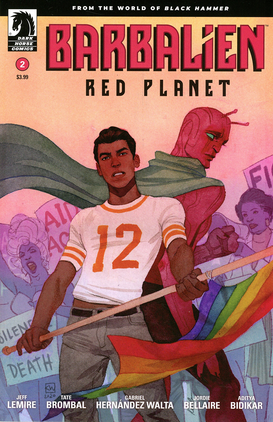 Barbalien Red Planet #2 Cover B Variant Kevin Wada Cover