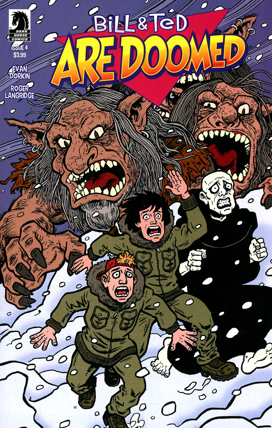 Bill & Ted Are Doomed #4 Cover A Regular Evan Dorkin Cover