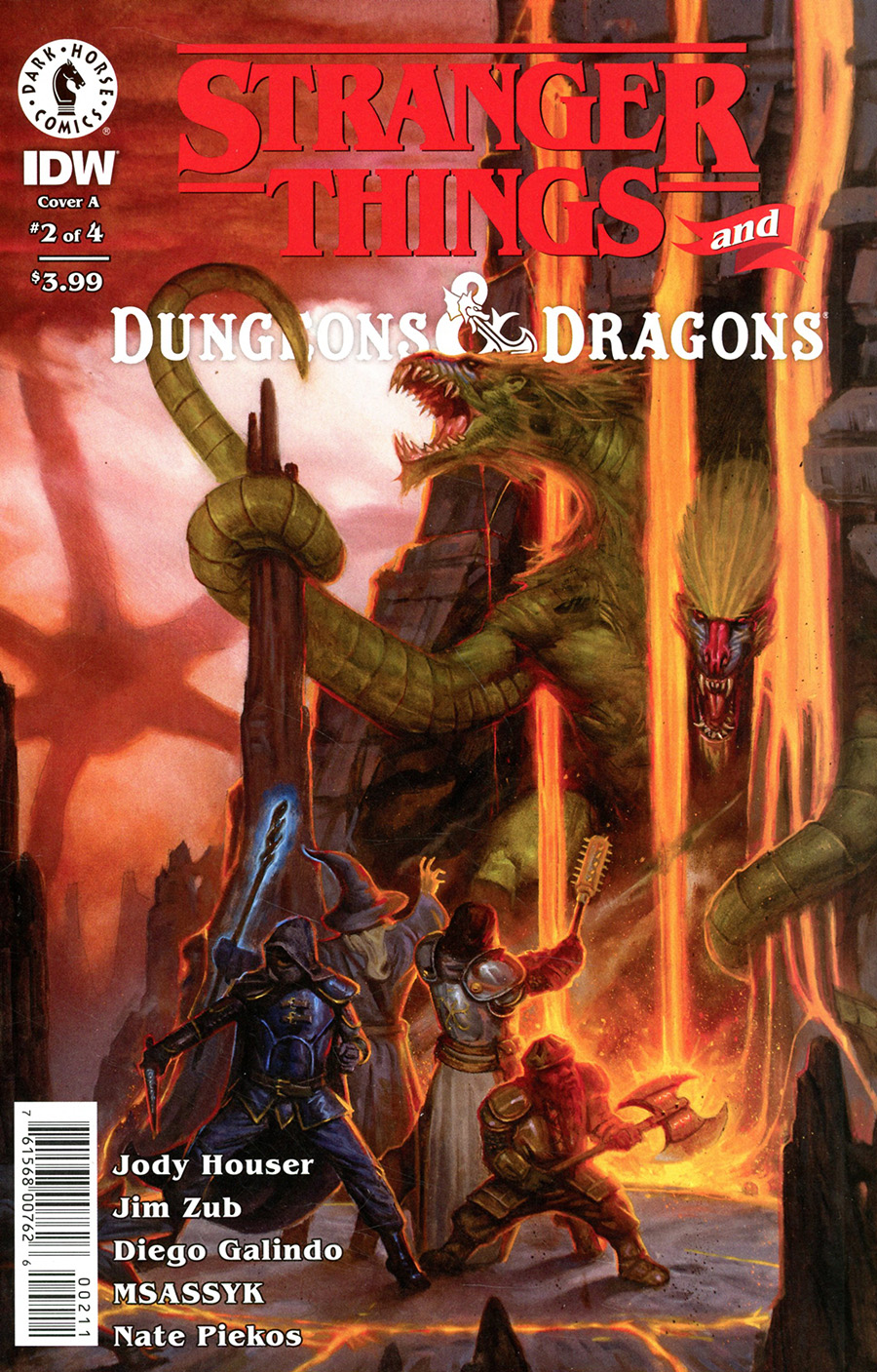 Stranger Things And Dungeons & Dragons #2 Cover A Regular EM Gist Cover