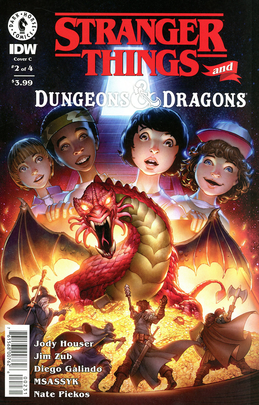 Stranger Things And Dungeons & Dragons #2 Cover C Variant Max Dunbar Cover