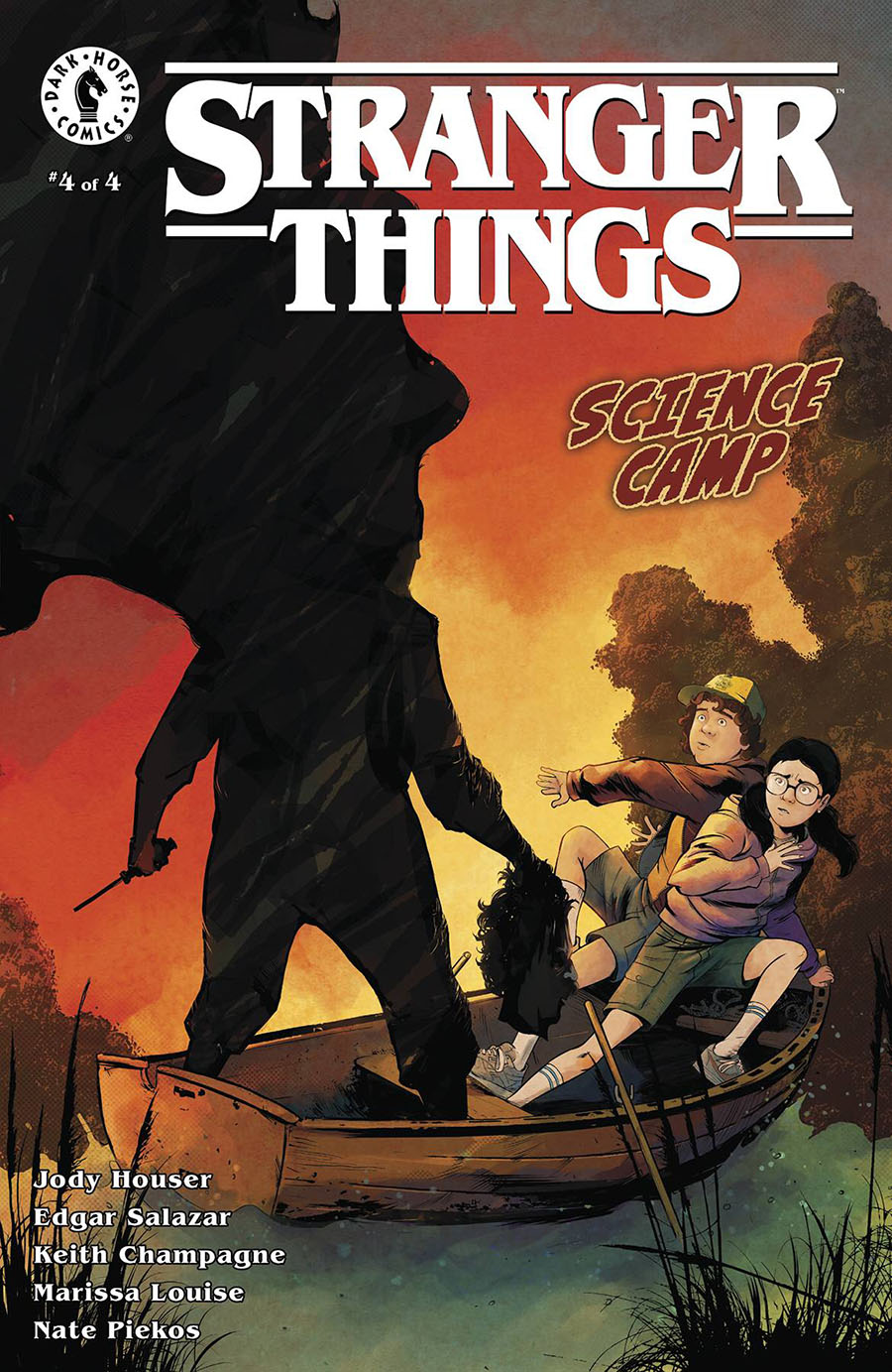 Stranger Things Science Camp #4 Cover B Variant Sebastian Piriz Cover