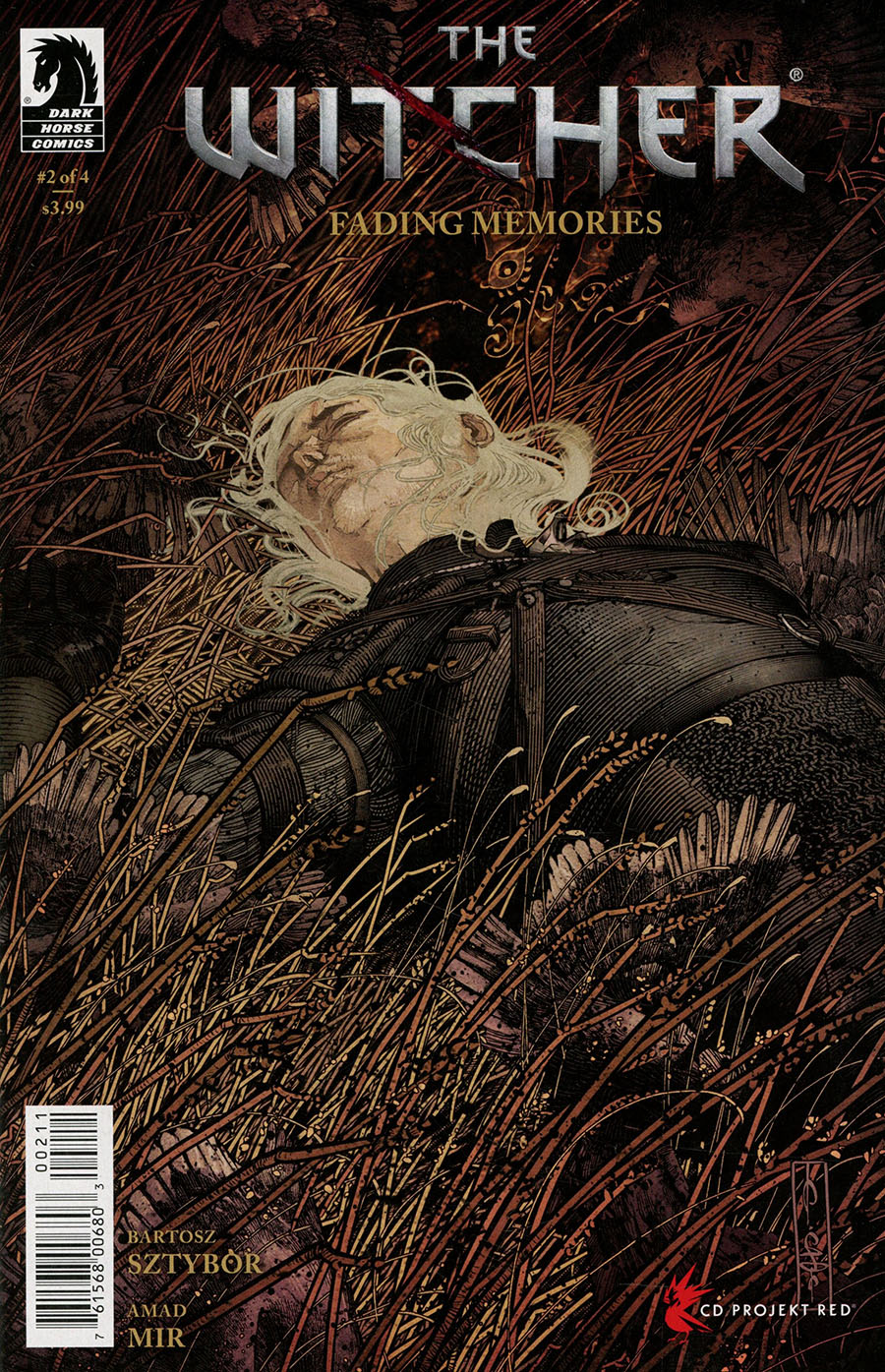 Witcher Fading Memories #2 Cover A Regular Evan Cagle Cover