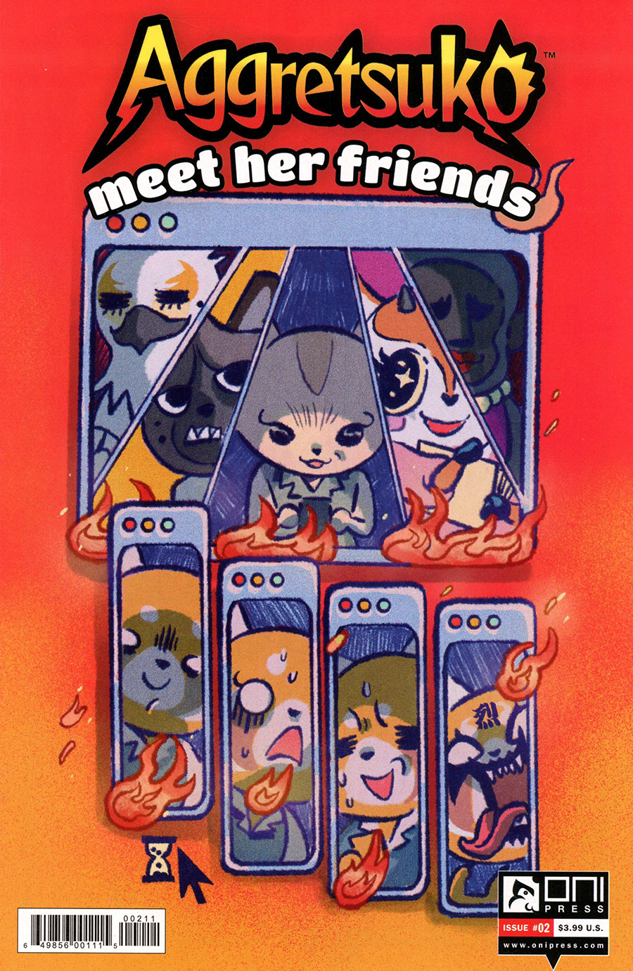 Aggretsuko Meet Her Friends #2 Cover A Regular Diigii Daguna Cover