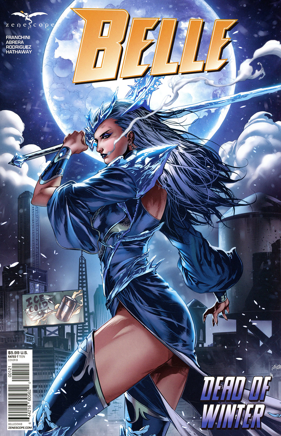 Grimm Fairy Tales Presents Belle Dead Of Winter One Shot Cover B Caanan White