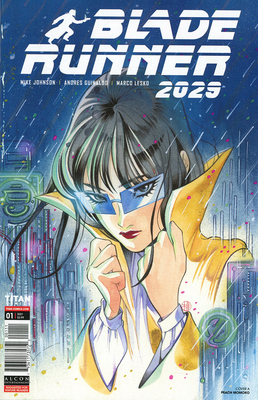Blade Runner 2029 #1 Cover A Regular Peach Momoko Cover