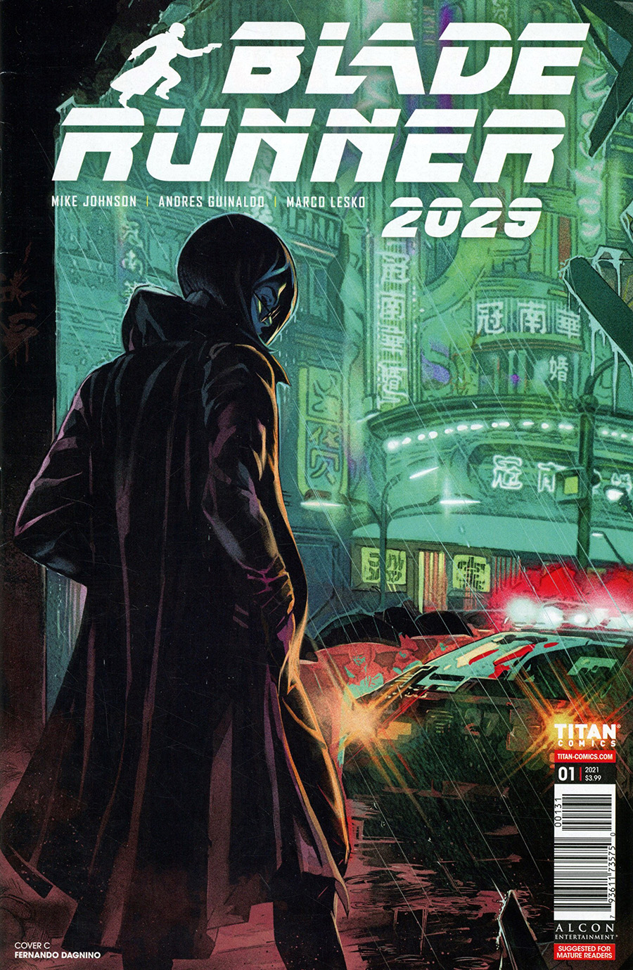 Blade Runner 2029 #1 Cover C Variant Fernando Dagnino Cover